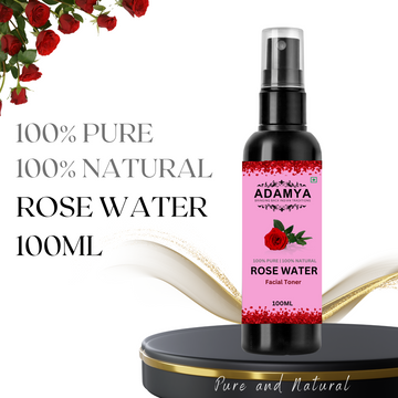 100% Pure Rose Water - Facial toner
